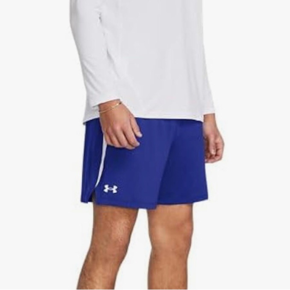 Under Armour Men's Tech Graphic Blue/White Shorts XL